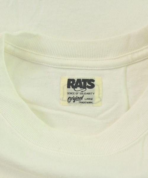 RATS（ラッツ）Tシャツ・カットソー 白 サイズ:L メンズ/2200698174085