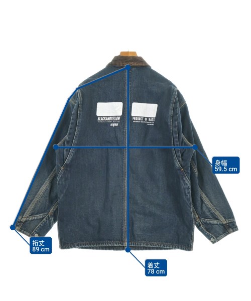RATS（ラッツ）カバーオール 紺 サイズ:XL メンズ/2200725569099