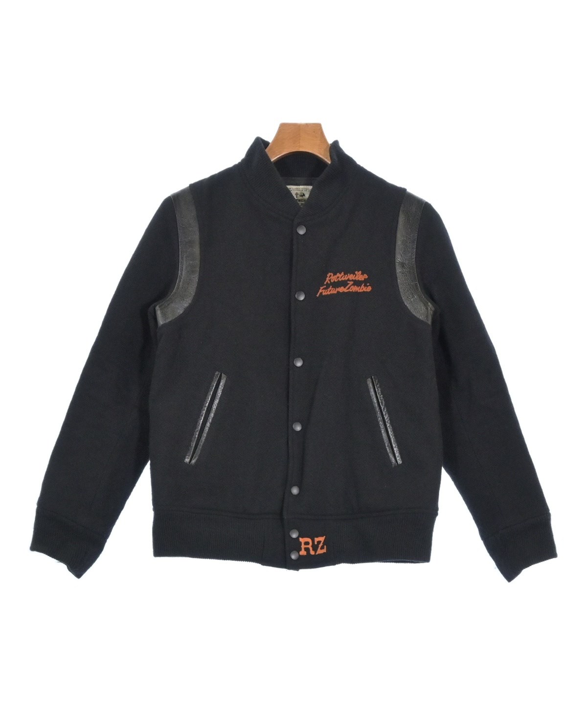 rottweiller ロットワイラー スタジャン ROTT WEILER（ロットワイラー）スタジャン 黒 サイズ:M メンズ