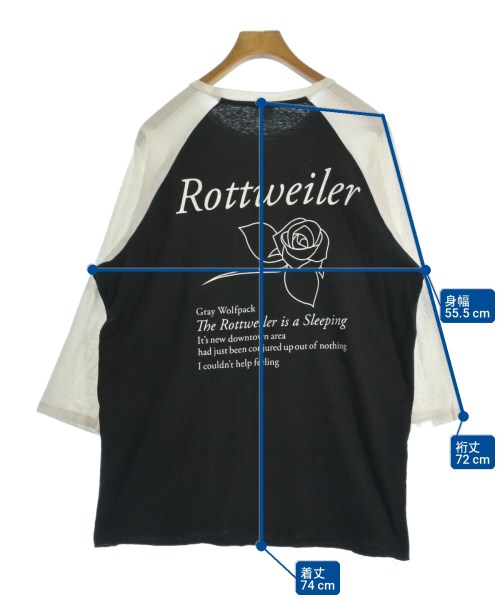 ROTT WEILER（ロットワイラー）Tシャツ・カットソー 黒 サイズ:L メンズ/2200730573074