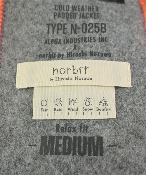 norbit（ノービット）ミリタリーブルゾン グレー サイズ:M メンズ/2200665378034