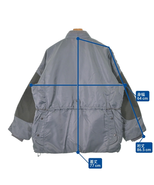 norbit（ノービット）ミリタリーブルゾン グレー サイズ:M メンズ/2200665378034