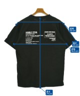 DOUBLE STEAL（ダブルスティール）Tシャツ・カットソー 黒 サイズ:L メンズ/2200664378059