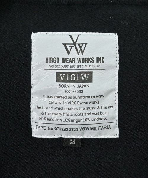 VIRGO（ヴァルゴ）スウェット 黒 サイズ:2(M位) メンズ/2200638981049