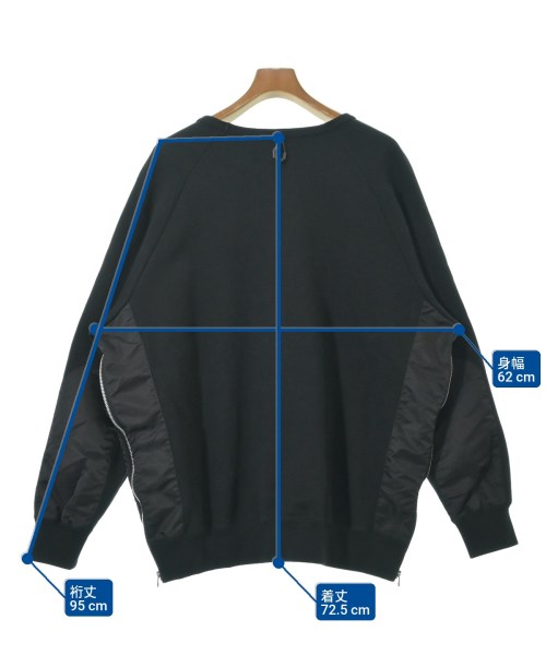 VIRGO（ヴァルゴ）スウェット 黒 サイズ:2(M位) メンズ/2200638981049