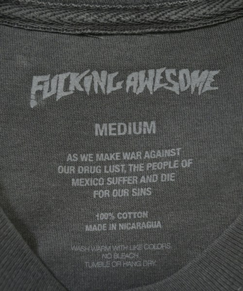FUCKING AWESOME（ファッキングオーサム）Tシャツ・カットソー グレー サイズ:M メンズ/2200606114530
