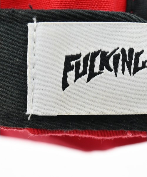 FUCKING AWESOME（ファッキングオーサム）キャップ 赤 サイズ:- メンズ/2200609788257