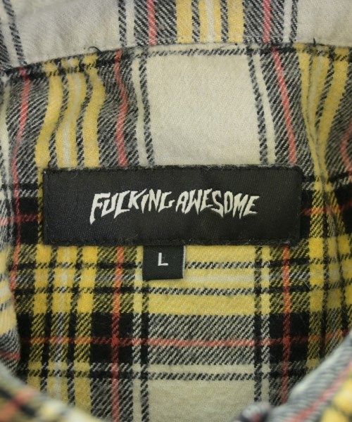 FUCKING AWESOME（ファッキングオーサム）カジュアルシャツ 白 サイズ:L メンズ/2200672744020