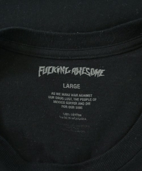 FUCKING AWESOME（ファッキングオーサム）Tシャツ・カットソー 黒 サイズ:L メンズ/2200672162145