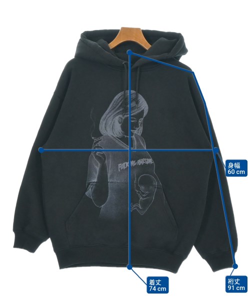 FUCKING AWESOME（ファッキングオーサム）パーカー 黒 サイズ:L メンズ/2200680164056