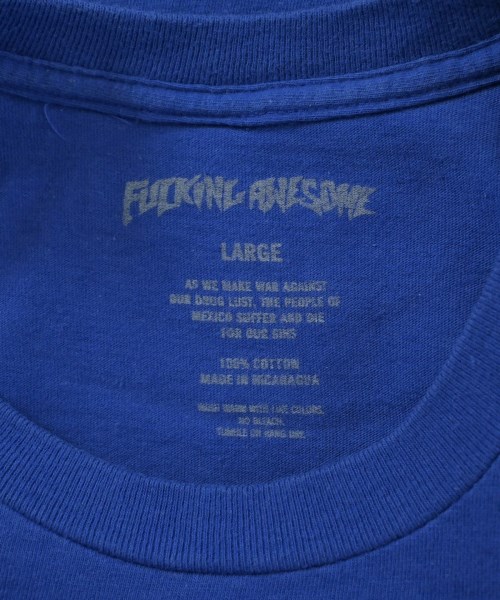 FUCKING AWESOME（ファッキングオーサム）Tシャツ・カットソー 青 サイズ:L メンズ/2200697300034