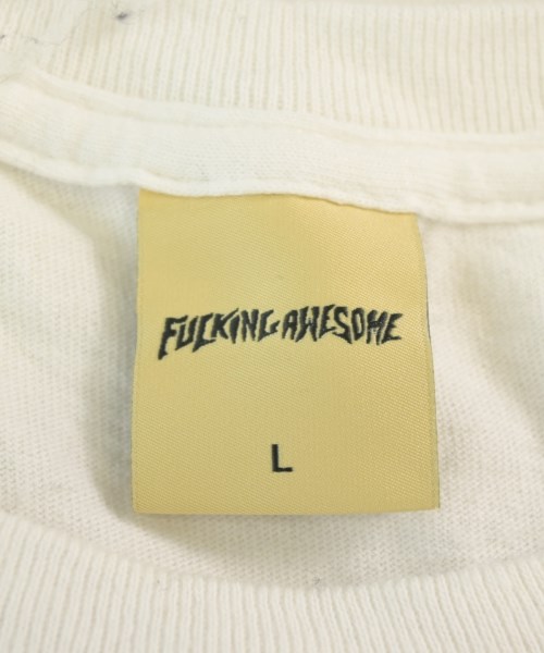 FUCKING AWESOME（ファッキングオーサム）Tシャツ・カットソー 白 サイズ:L メンズ/2200700331031