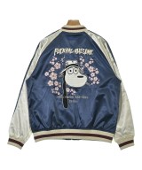 FUCKING AWESOME（ファッキングオーサム）スタジャン 青 サイズ:M メンズ/2200713160048