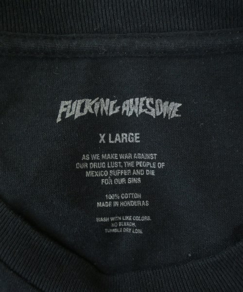 FUCKING AWESOME（ファッキングオーサム）Tシャツ・カットソー 黒 サイズ:XL メンズ/2200715550014