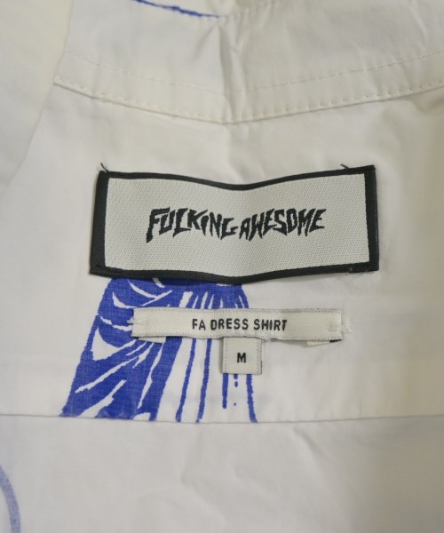 FUCKING AWESOME（ファッキングオーサム）カジュアルシャツ 白 サイズ:M メンズ/2200641638039