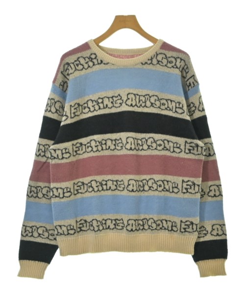 FUCKING AWESOME(ファッキングオーサム)ニット・セーター ベージュ サイズ:L/2200635770035