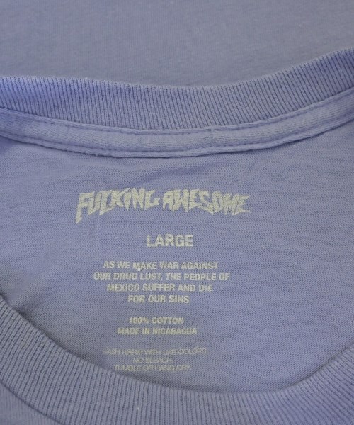 FUCKING AWESOME（ファッキングオーサム）Tシャツ・カットソー 紫 サイズ:L メンズ/2200681989078