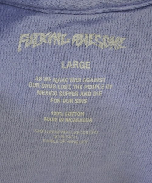 FUCKING AWESOME（ファッキングオーサム）Tシャツ・カットソー 紫 サイズ:L メンズ/2200681989078