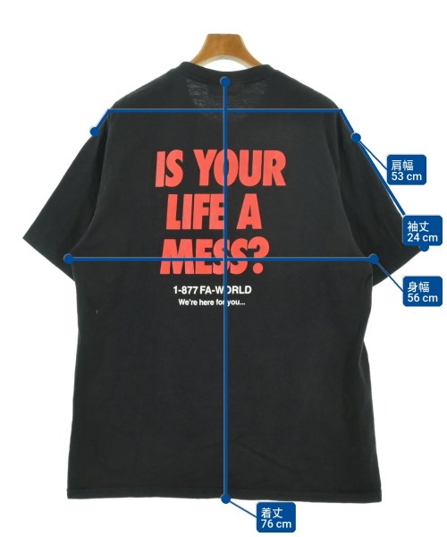 FUCKING AWESOME（ファッキングオーサム）Tシャツ・カットソー 黒 サイズ:XL メンズ/2200726704048