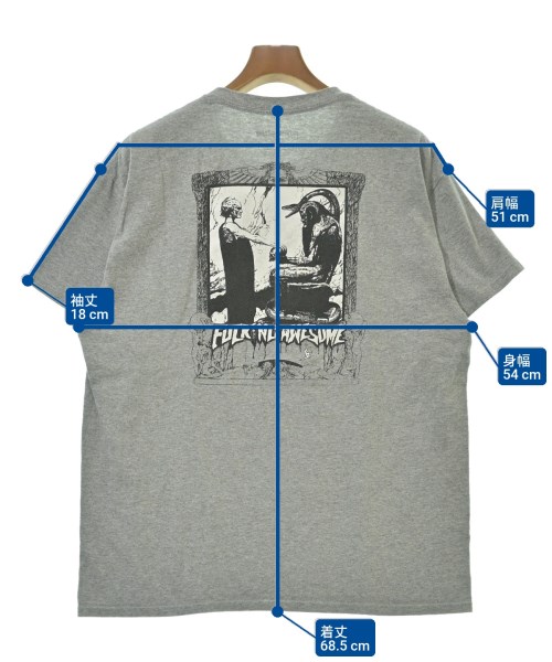 FUCKING AWESOME（ファッキングオーサム）Tシャツ・カットソー グレー サイズ:L メンズ/2200685041055
