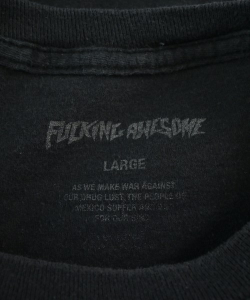 FUCKING AWESOME（ファッキングオーサム）Tシャツ・カットソー 黒 サイズ:L メンズ/2200685801130
