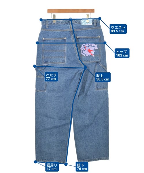 ICE CREAM（アイスクリーム）デニムパンツ 青 サイズ:L メンズ/2200627163012