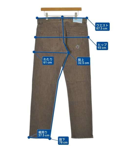 ICE CREAM（アイスクリーム）デニムパンツ 茶 サイズ:M メンズ/2200680526021