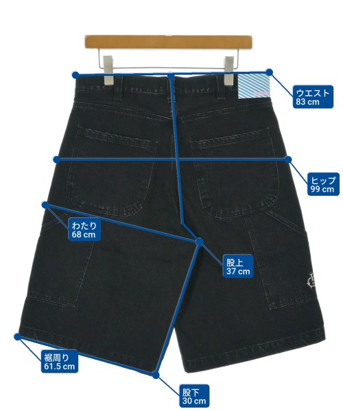 ICE CREAM（アイスクリーム）ショートパンツ 黒 サイズ:S メンズ/2200680526045