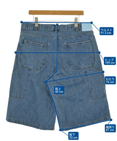 ICE CREAM（アイスクリーム）ショートパンツ 紺 サイズ:L メンズ/2200680526052