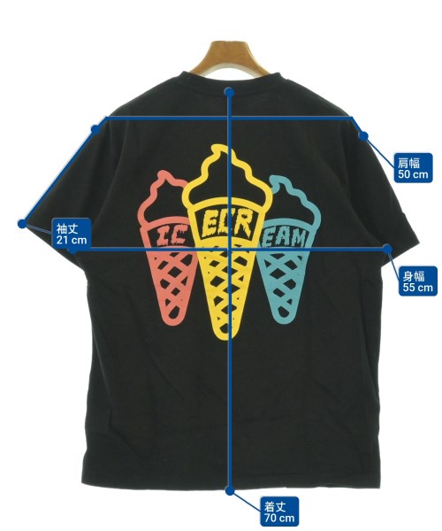 ICE CREAM（アイスクリーム）Tシャツ・カットソー 黒 サイズ:L メンズ/2200696485060