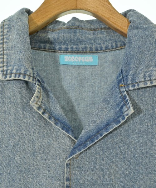 ICE CREAM（アイスクリーム）カジュアルシャツ 紺 サイズ:L メンズ/2200656680085