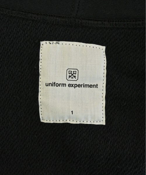 uniform experiment（ユニフォームエクスペリメント）パーカー 黒 サイズ:1(S位) メンズ/2200509713021