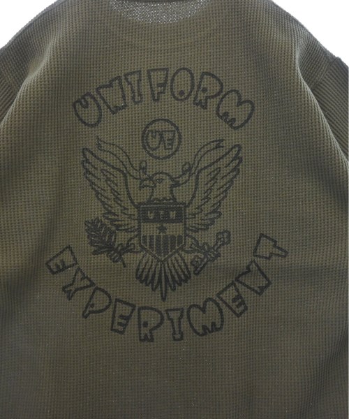 uniform experiment（ユニフォームエクスペリメント）Tシャツ・カットソー カーキ サイズ:1(S位) メンズ/2200479847030