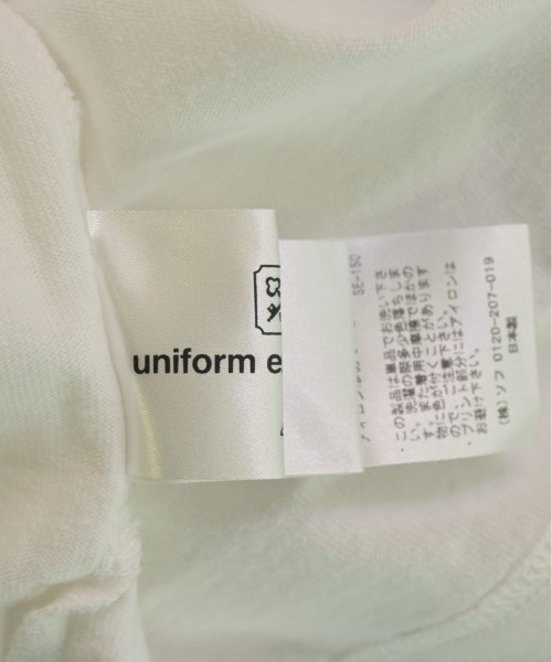 uniform experiment（ユニフォームエクスペリメント）Tシャツ・カットソー 白 サイズ:4(XL位) メンズ/2200483452091
