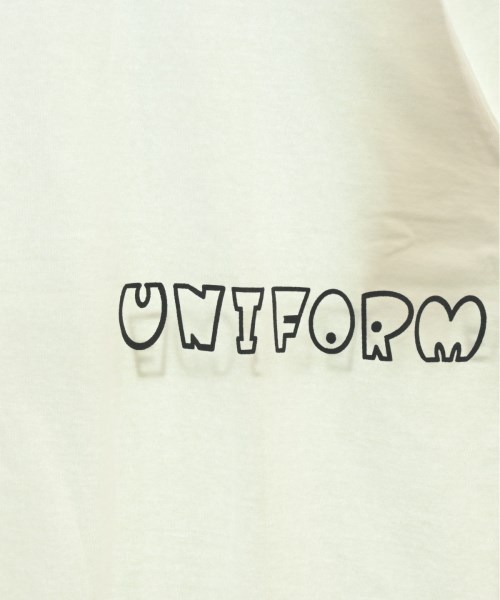 uniform experiment（ユニフォームエクスペリメント）Tシャツ・カットソー 白 サイズ:4(XL位) メンズ/2200483452091