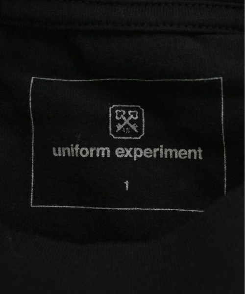uniform experiment（ユニフォームエクスペリメント）Tシャツ・カットソー 黒 サイズ:1(S位) メンズ/2200483452114