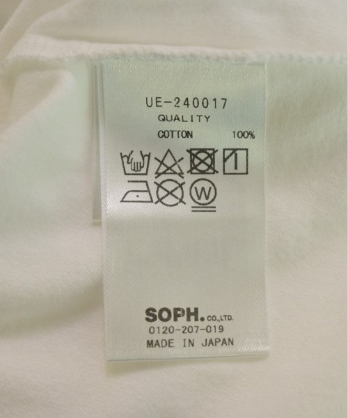 uniform experiment（ユニフォームエクスペリメント）Tシャツ・カットソー 白 サイズ:1(S位) メンズ/2200483452152