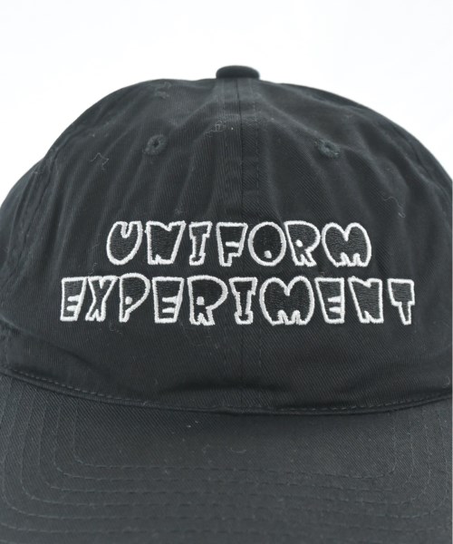 uniform experiment（ユニフォームエクスペリメント）キャップ 黒 サイズ:- メンズ/2200483452626