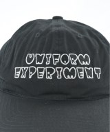 uniform experiment（ユニフォームエクスペリメント）キャップ 黒 サイズ:- メンズ/2200483452633
