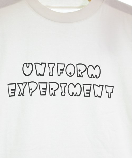 uniform experiment（ユニフォームエクスペリメント）Tシャツ・カットソー 白 サイズ:4(XL位) メンズ/2200491878524