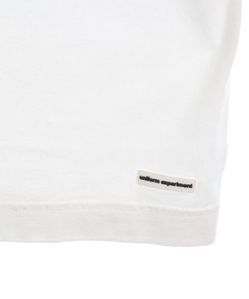 uniform experiment（ユニフォームエクスペリメント）Tシャツ・カットソー 白 サイズ:4(XL位) メンズ/2200491878524