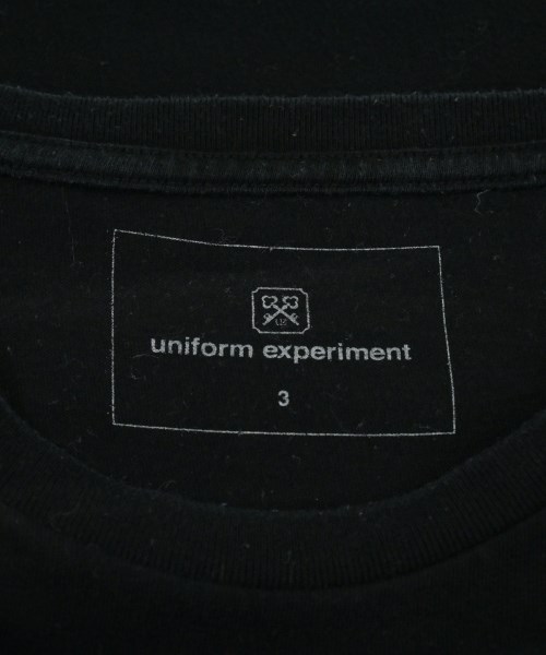 uniform experiment（ユニフォームエクスペリメント）Tシャツ・カットソー 黒 サイズ:3(L位) メンズ/2200553716030