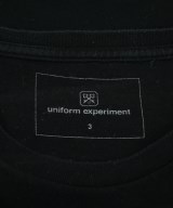 uniform experiment（ユニフォームエクスペリメント）Tシャツ・カットソー 黒 サイズ:3(L位) メンズ/2200553716030