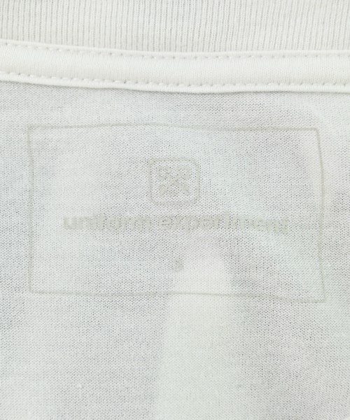 uniform experiment（ユニフォームエクスペリメント）Tシャツ・カットソー 白 サイズ:3(L位) メンズ/2200548868034