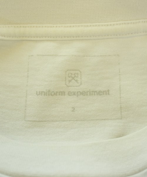 uniform experiment（ユニフォームエクスペリメント）Tシャツ・カットソー 白 サイズ:2(M位) メンズ/2200555408087