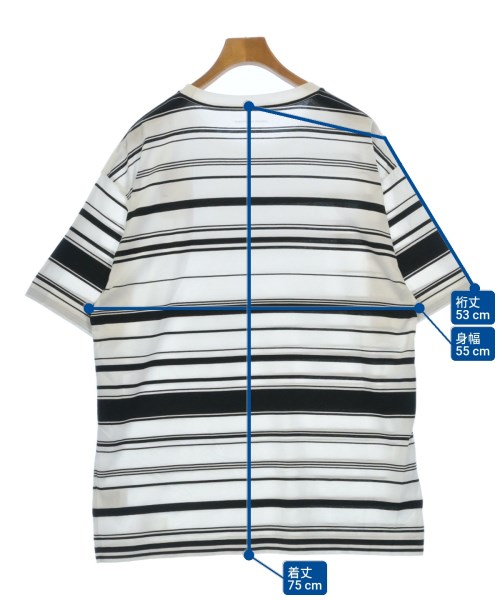 uniform experiment（ユニフォームエクスペリメント）Tシャツ・カットソー 白 サイズ:2(M位) メンズ/2200558751029