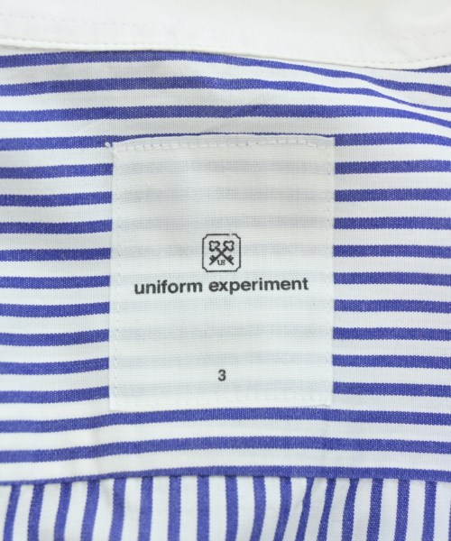 uniform experiment（ユニフォームエクスペリメント）カジュアルシャツ 白 サイズ:3(L位) メンズ/2200557497119
