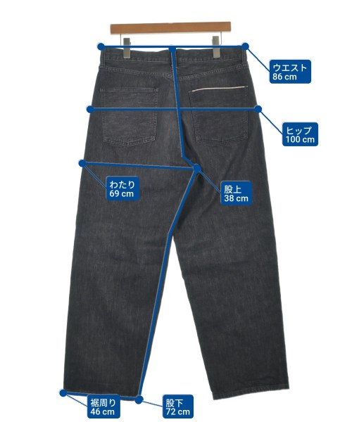 uniform experiment（ユニフォームエクスペリメント）デニムパンツ 黒 サイズ:3(L位) メンズ/2200635762047