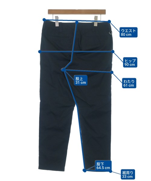 uniform experiment（ユニフォームエクスペリメント）チノパン 紺 サイズ:1(S位) メンズ/2200636288034