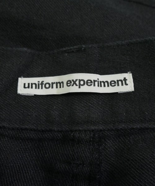 uniform experiment（ユニフォームエクスペリメント）スラックス 黒 サイズ:1(S位) メンズ/2200637258050